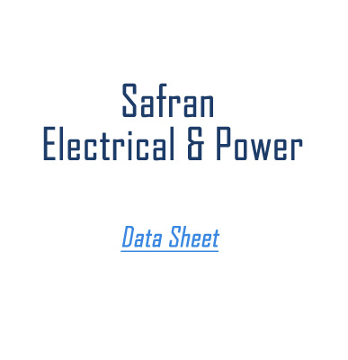 Safran Electrical and Power Data Sheet